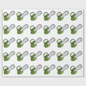 チェーンソー ラッピングペーパー (フラット)