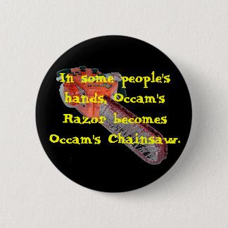 チェーンソー 缶バッジ