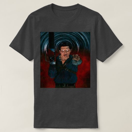 チェーンソー Tシャツ (デザイン正面)