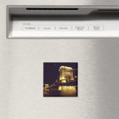 チェーンブリッジブダペストハンガリー マグネット (インサイチュ (食洗機))