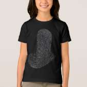 チェーンメイルの戦士フード トライブレンドTシャツ (正面)