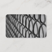 チェーンリンクフェンス 名刺 (裏面)