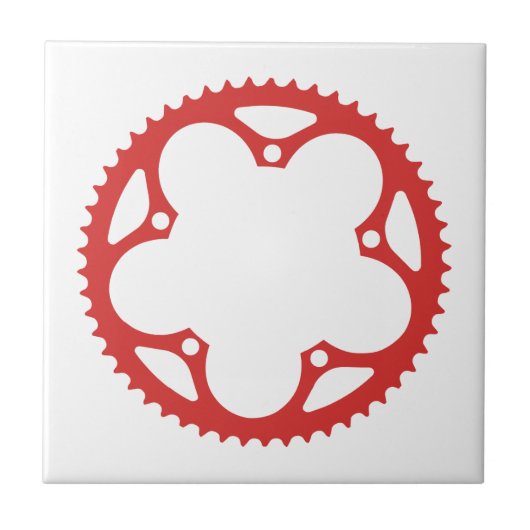 チェーンリングや輪 タイル (正面)