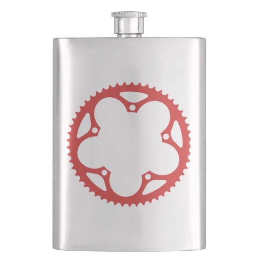 チェーンリングや輪 フラスク (正面)