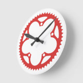 チェーンリングや輪 ラウンド壁時計 (傾斜)