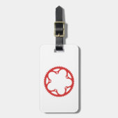 チェーンリングや輪 ラゲッジタグ (正面縦)