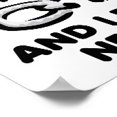 チェーンレター死のポおもしろいスター ポスター (角)