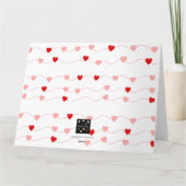 チェーン型ハートカード カード (裏面)