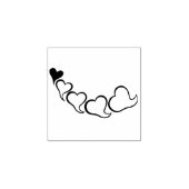 チェーン・オブ・ハートイラストレーション・アート・スタンプ ラバースタンプ (インプリント)