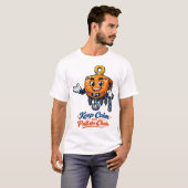 チェーン・ホイストのマスコット Keep Calm Pull Chain Tシャツ (正面フル)