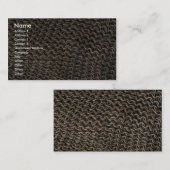 チェーン・メール 名刺 (正面/裏面)