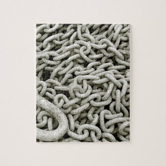 チェーン・リンクのジグソーパズル ジグソーパズル (縦)
