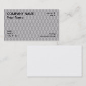 チェーン・リンクの塀 名刺 (正面/裏面)