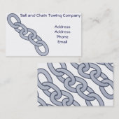 チェーン・リンクのTowing Wrecking Companyの名刺 名刺 (正面/裏面)