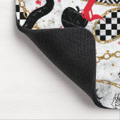 チェーンansスカル マウスパッド (コーナー)