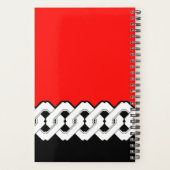 チェー伝統的ンとミツドー日本のモパターン プランナー手帳 (裏面)