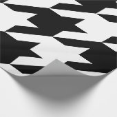 チェ千鳥格子のック ラッピングペーパー (角)