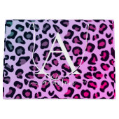 チエカラフルタプリントモノグラム ラージペーパーバッグ (正面)