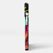 チエカラフルタ芸術的 iPhoneケース (左側面)