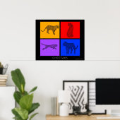 チエカラフルタ ポスター (ホームオフィス)