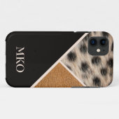 チエクールタモノグラムの Case-Mate iPhoneケース (裏面(横))