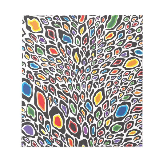 チエサイケデリックタ ノートパッド (正面)