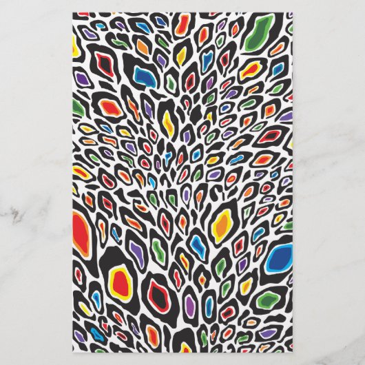 チエサイケデリックタ 便箋 (正面)