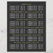 チエズモンガー広告ズ チラシ (裏面)