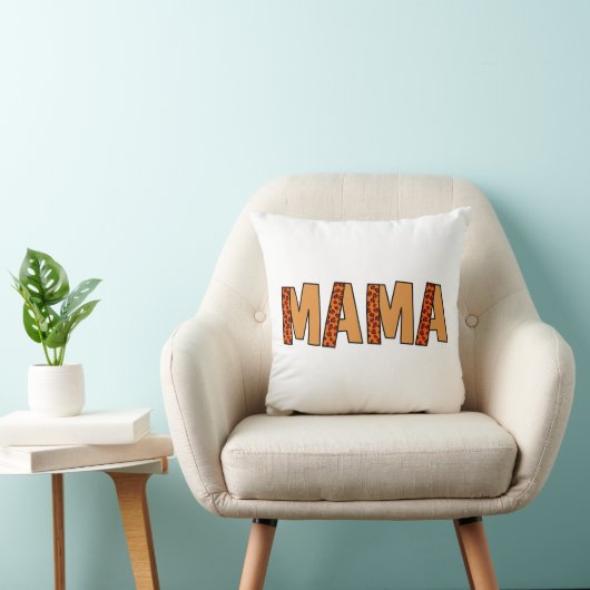 チエタプリントヒョウ母 クッション (椅子)