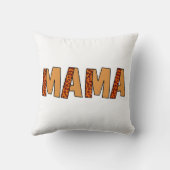 チエタプリントヒョウ母 クッション (裏面)