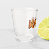 チエタプリントヒョウ母 ショットグラス (左)