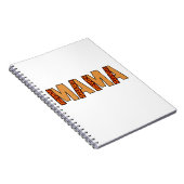 チエタプリントヒョウ母 ノートブック (右側)