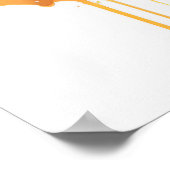 チエタポートレート動物絵を描の野外の野生動物 ポスター (角)