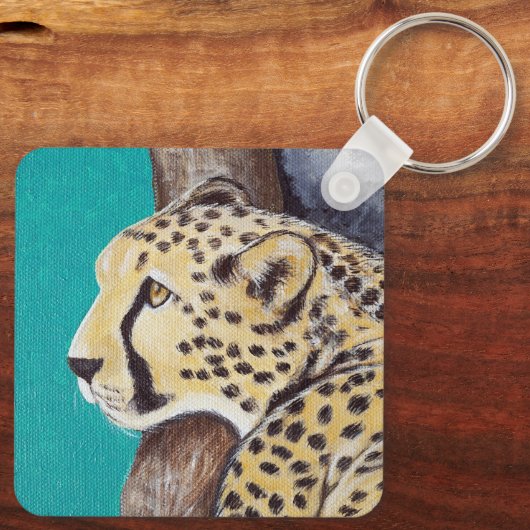 チエタ絵画ーのキーチェーン キーホルダー (裏面)