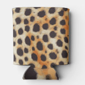 チエパーソナライズされたータ動物のパターン 缶クーラー (裏面)