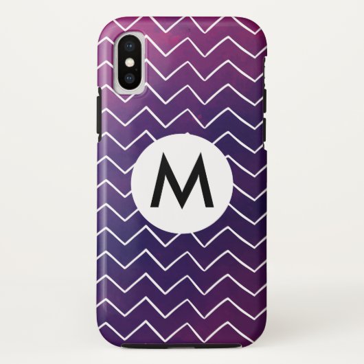 チエブロン描きパターン Case-Mate iPhoneケース (裏面)