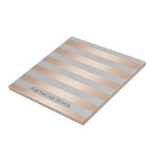 チエレガントキンバラ金ゴールド&グレイストライプ タイル (側面)