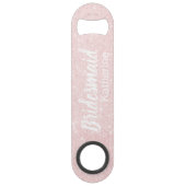 チエレガントックかわいらしバラ金ゴールドグリッター スピード栓抜き (正面)