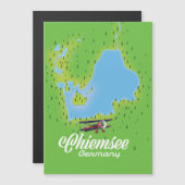 チエンゼイ・ドイツの湖の地図 (正面/裏面)