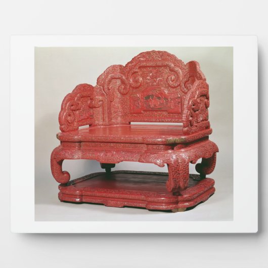 チエンルング天皇位（1736年～95年） フォトプラーク (正面)