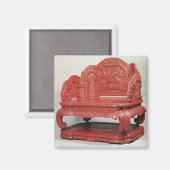 チエンルング天皇位（1736年～95年） マグネット (正面/裏面)