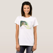 チエ威厳のあるタのシャツ Tシャツ (正面フル)