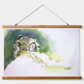 チエ威厳のあるタ 吊り下げ型タペストリー (正面)