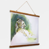 チエ威厳のあるタ 吊り下げ型タペストリー (傾斜あり)