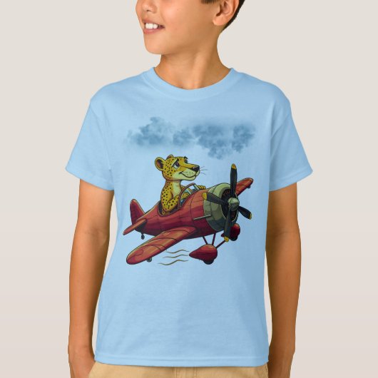 チエ飛んでいるタ Tシャツ (正面)