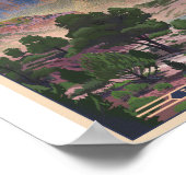 チオン国立公園リトーのアートポスター ポスター (角)