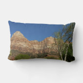 チオン国立公園写真の赤い岩 ランバークッション (裏面)
