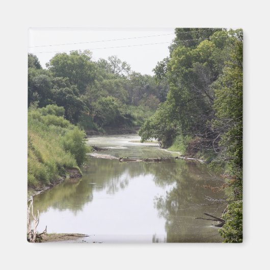 チカキア川磁石 マグネット (正面)