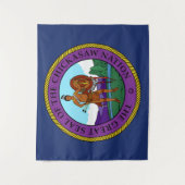 チカソー州旗 タペストリー (正面)