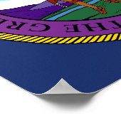 チカソー州旗 ポスター (角)